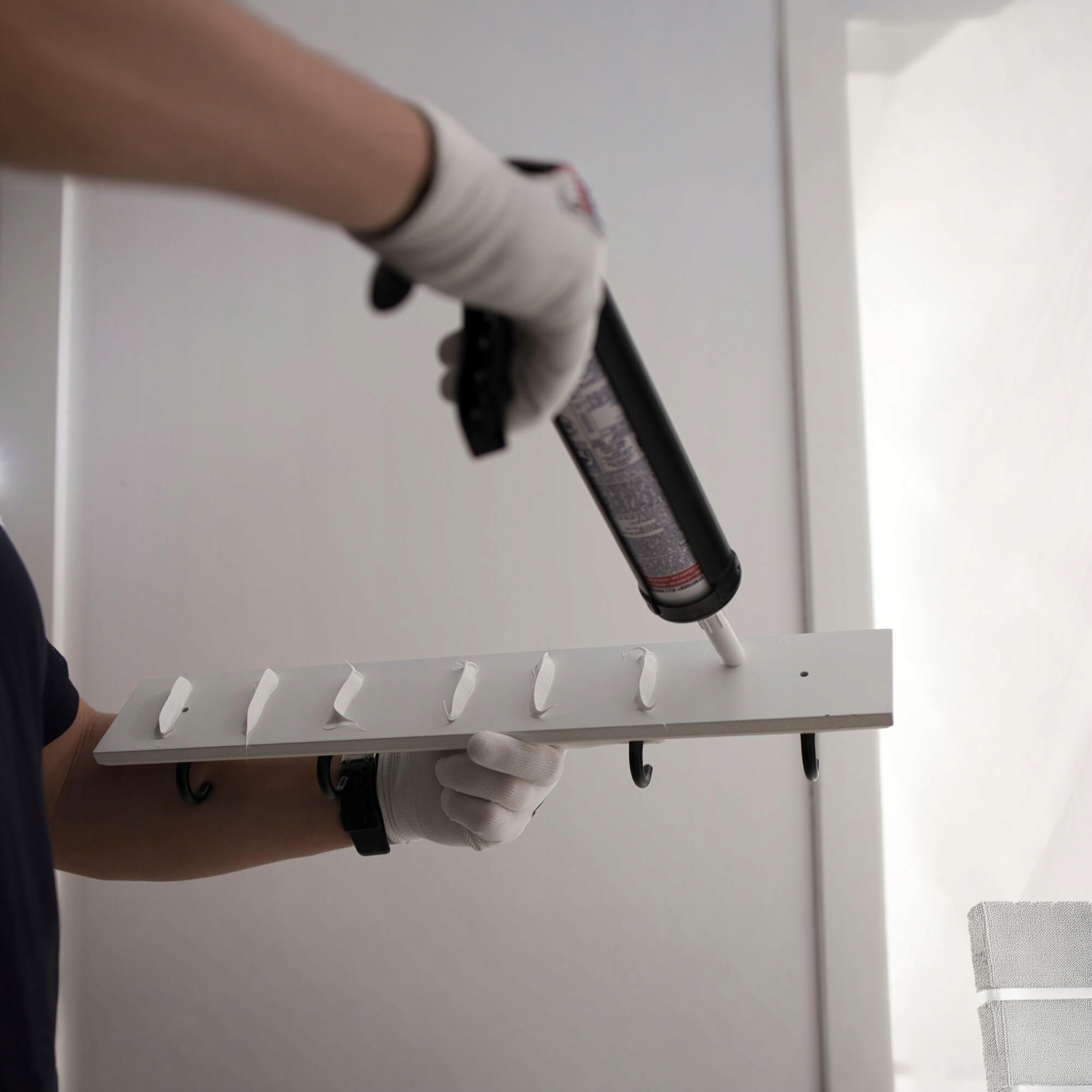 Klej Montażowy Hybrydowy Tytan Turbo GT Uniwersalny Mocny Biały 290 ml