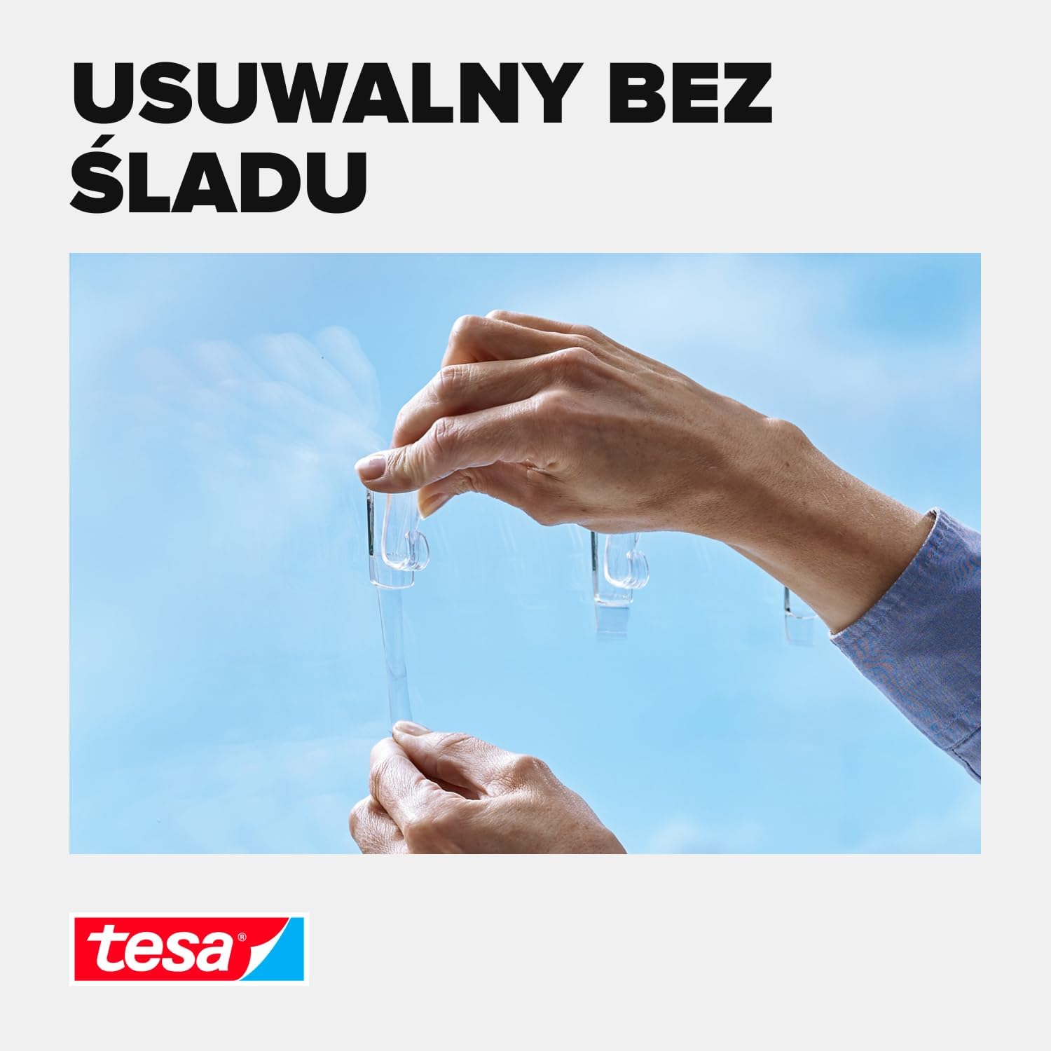 Plastry Klejące Montażowe Tesa Paski Samoprzylepne Do Szkła Okien 1kg 8 szt