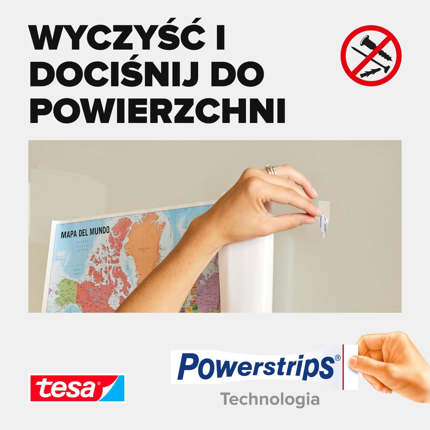 Plastry Klejące Montażowe Tesa Paski Samoprzylepne Do Plakatów 0,2kg 20 szt