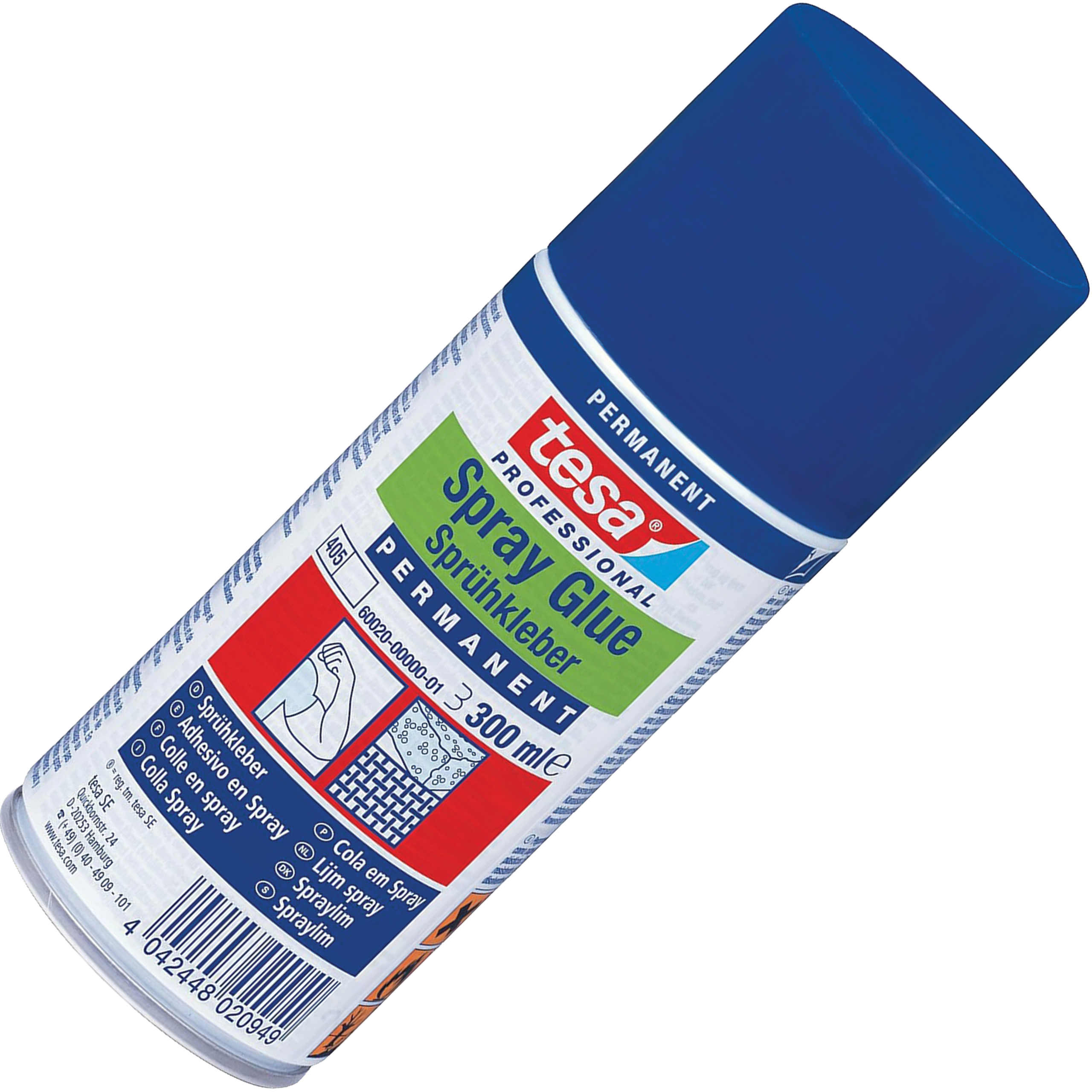 Klej W Sprayu Tapicerski Tesa Mocny Do Podsufitki Tapicerki Tkanin 300 ml