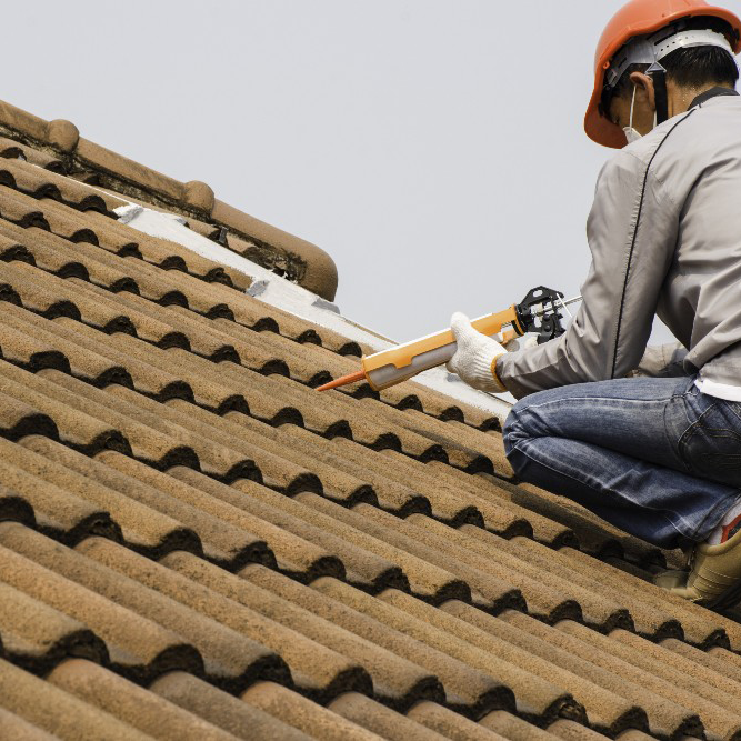 Uszczelniacz Dekarski Kauczukowy Tytan Do Dachów Bezbarwny 280ml