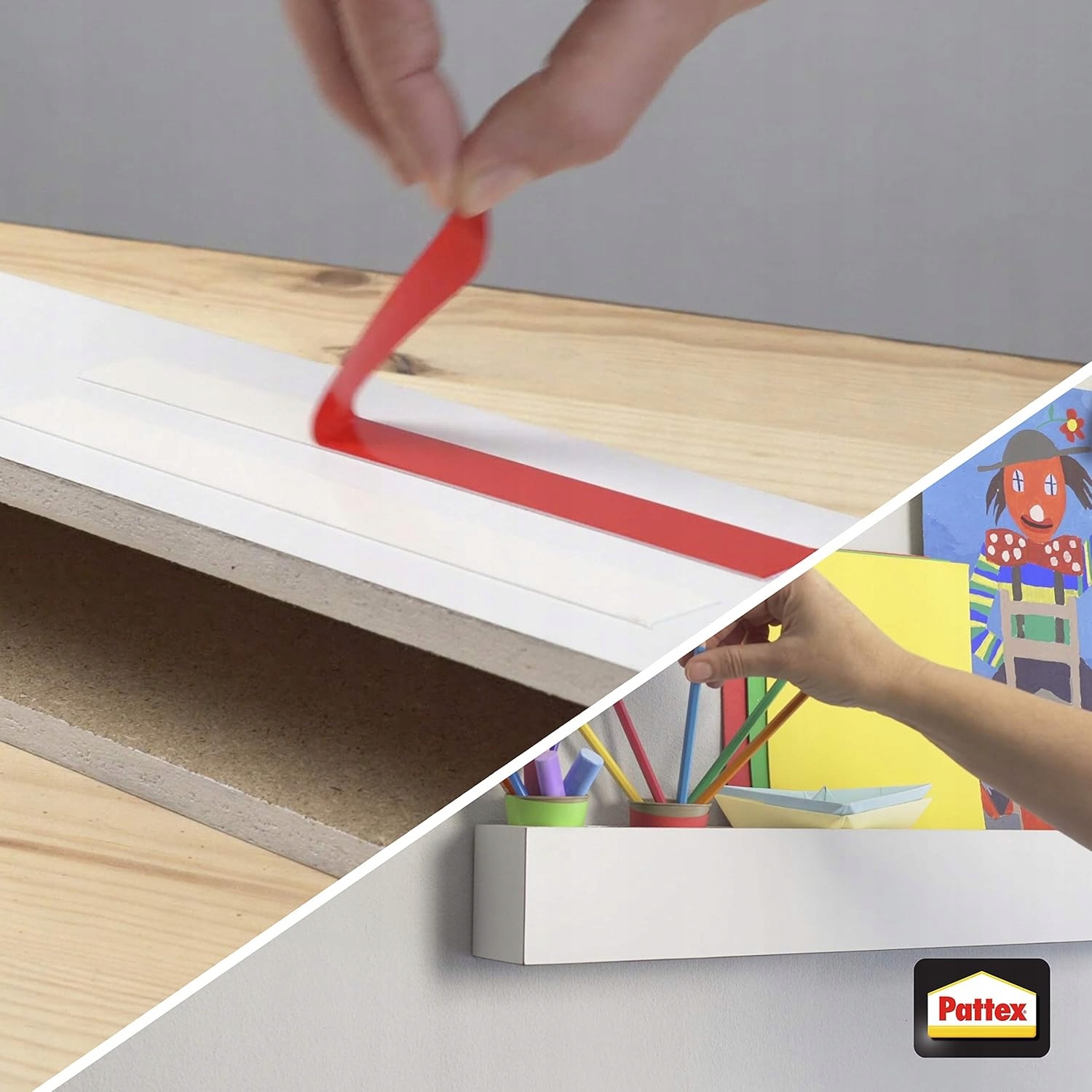 Dwustronna Taśma Klejąca Montażowa Pattex Mocna Samoprzylepna 1,5m x 19mm