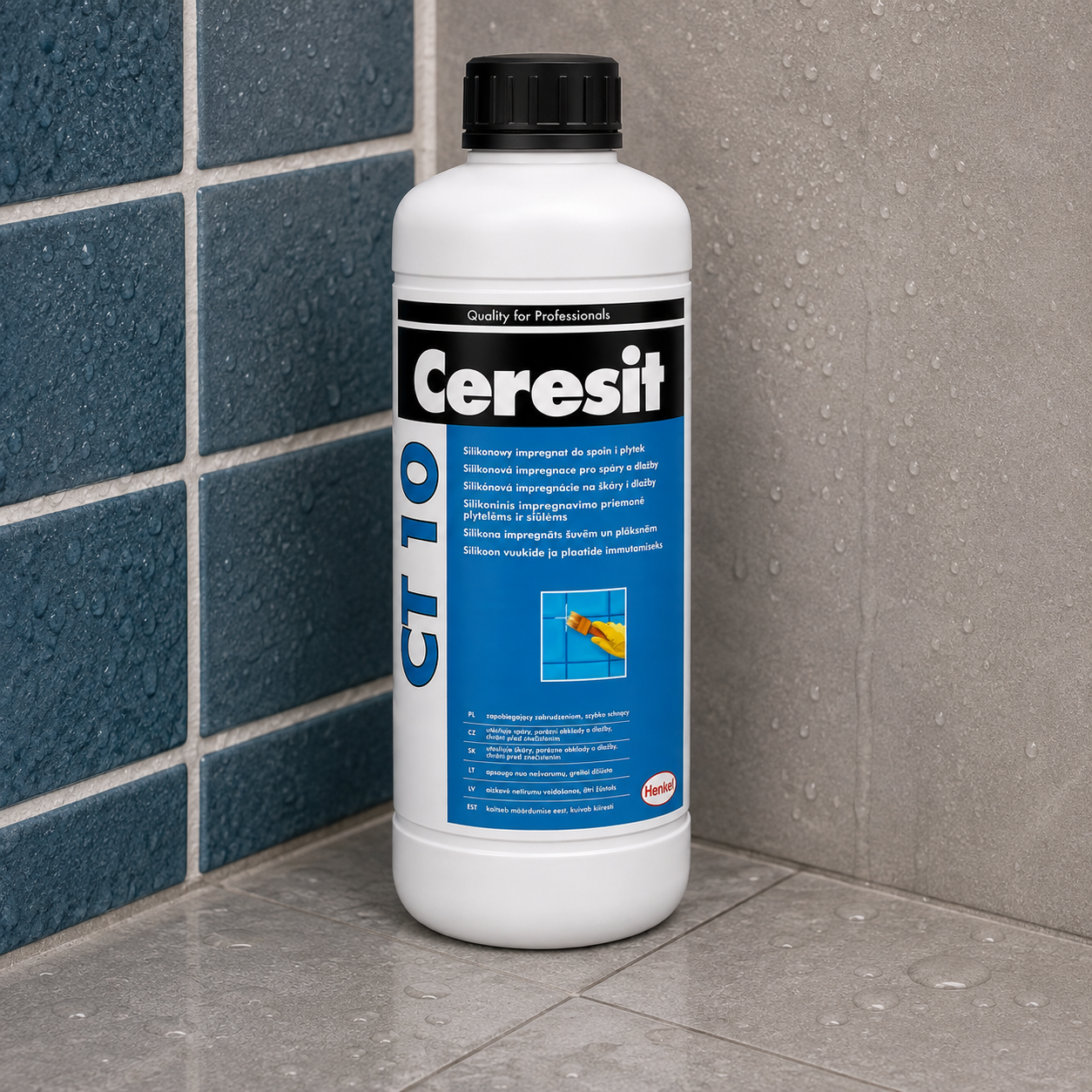 Silikonowy Impregnat Ceresit CT 10 Do Płytek Fug Spoin Kamienia Ceramiki 1L