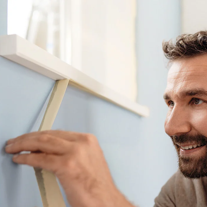 Taśma Malarska Papierowa Tesa Essential Uniwersalna 24mm x 45m Kremowa