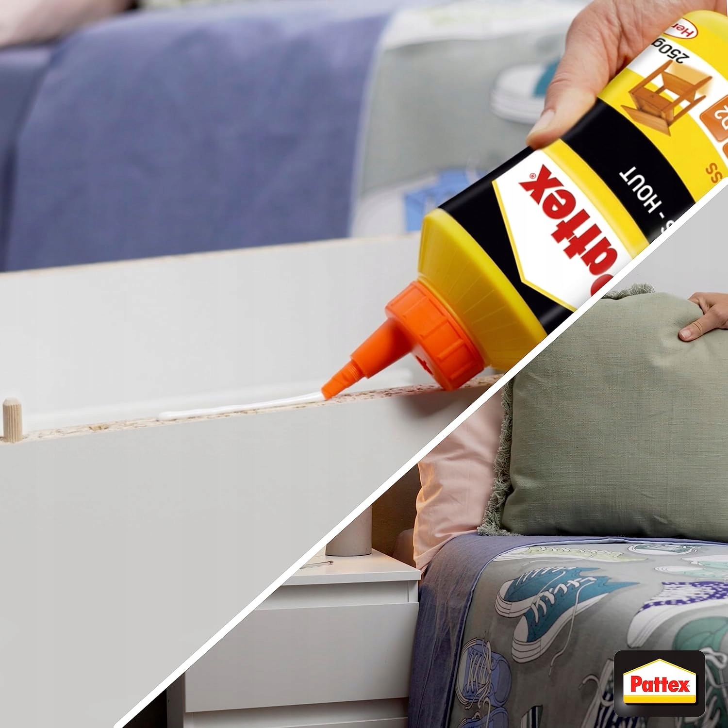 Pattex Klej Do Drewna Express Szybkoschnący Szybkowiążący 75 ml Bezbarwny