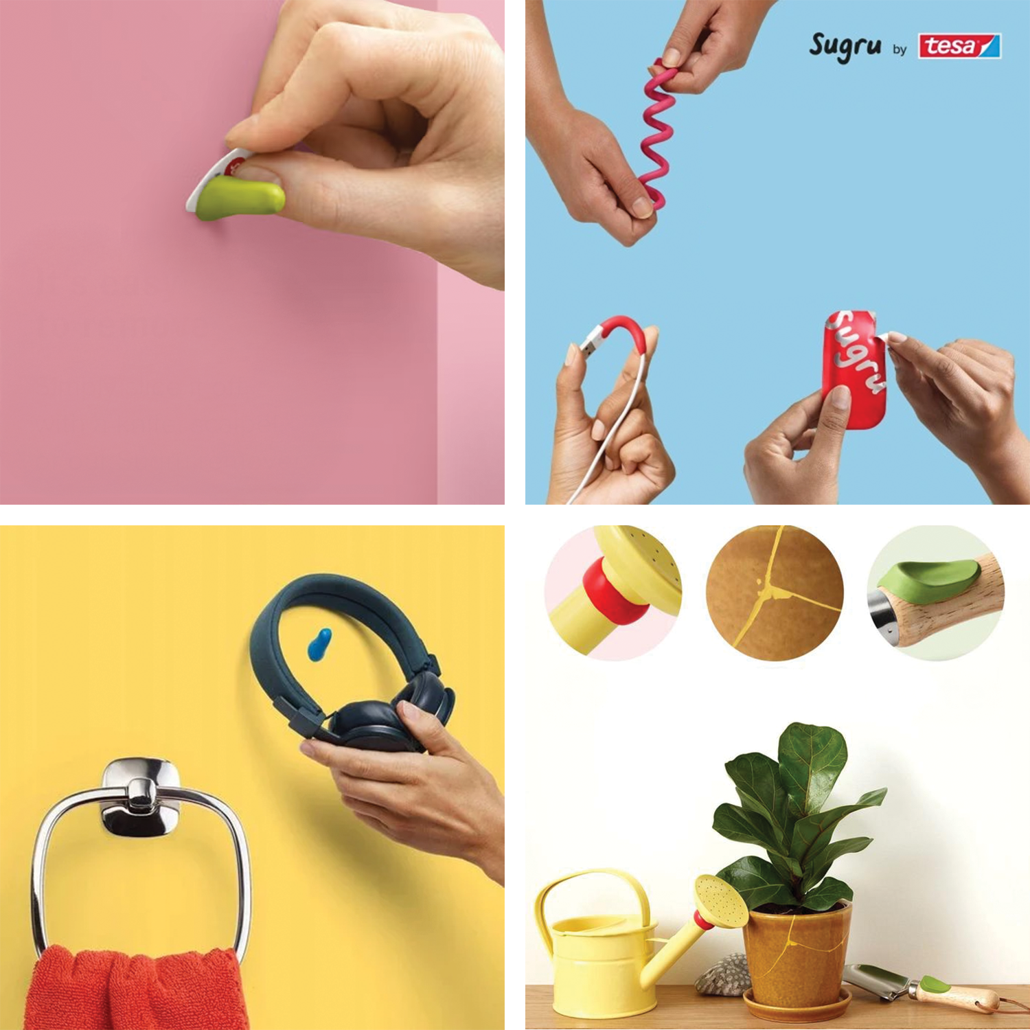 Klej Formowalny Uniwersalny Tesa Sugru Masa Naprawcza Biała 8 szt 3,5 g