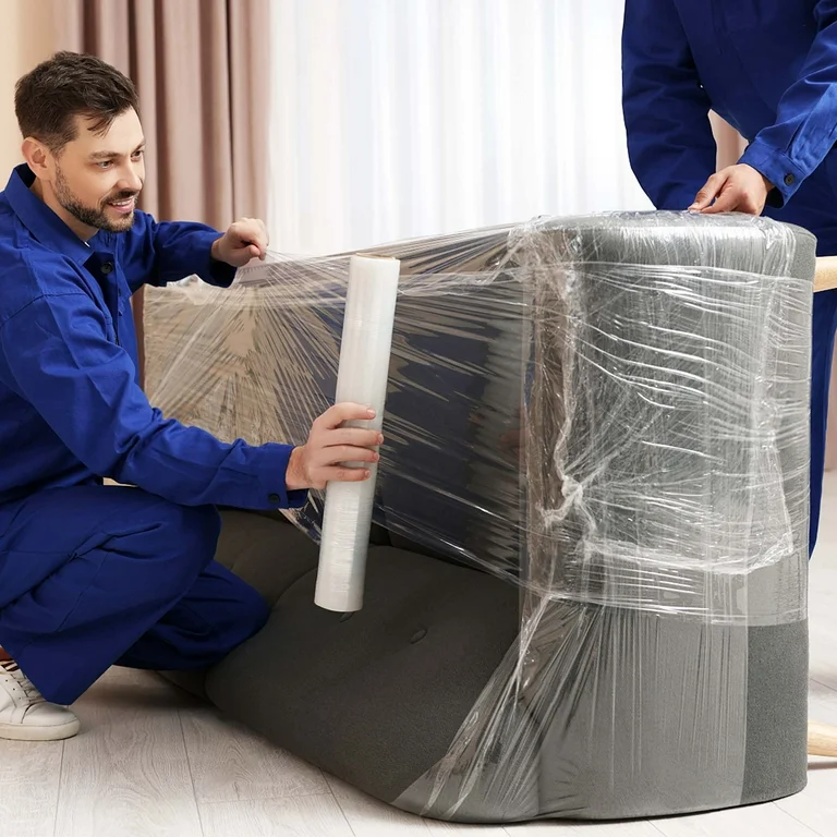 Folia Stretch XXL Mocna Transparent Kryjąca 3kg Strecz Rolka Bezbarwna