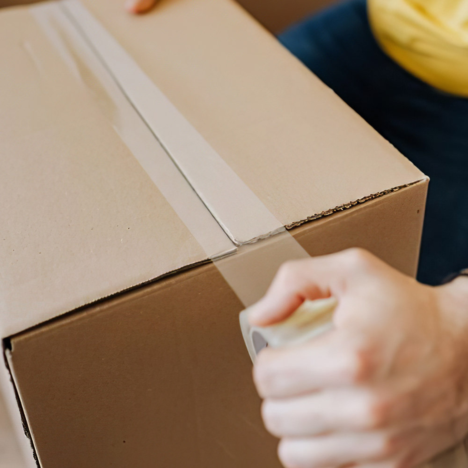 Taśma Klejąca Pakowa SMART Akrylowa 48 x 100y Mocna Bezbarwna Akryl