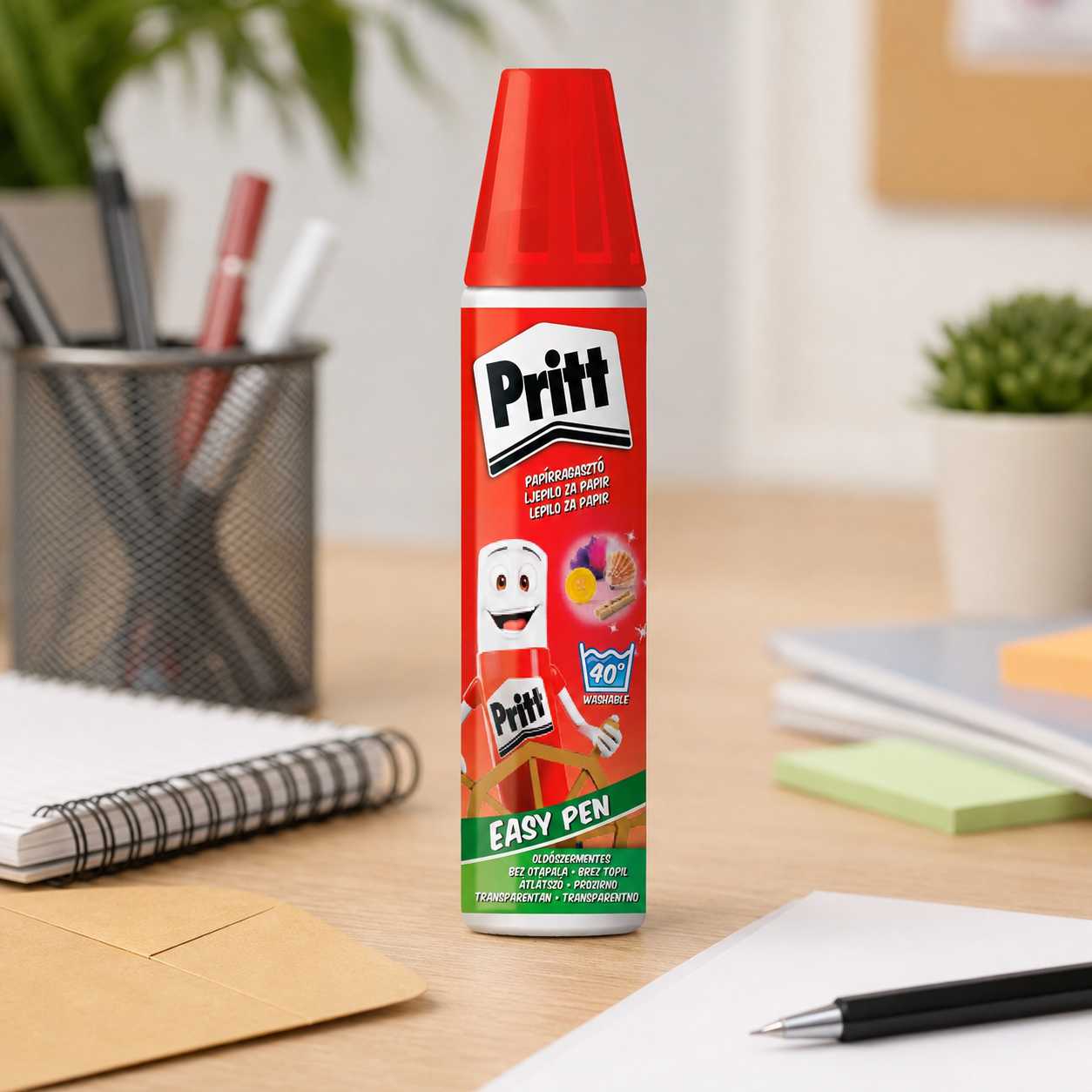 Klej Szkolny w Płynie Pritt Pen Mocny Transparentny Dla Dzieci 40 ml