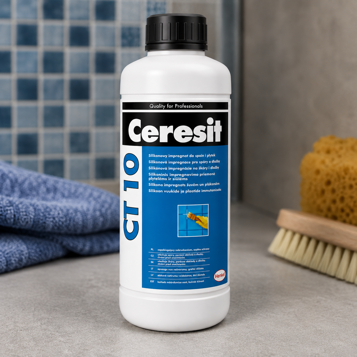 Silikonowy Impregnat Ceresit CT 10 Do Płytek Fug Spoin Kamienia Ceramiki 1L
