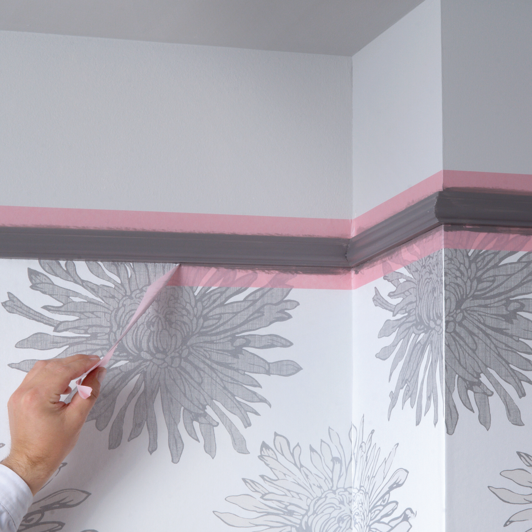 Taśma Malarska Papierowa Maskująca Tesa Washi Tape 50 mm x 50m Różowa