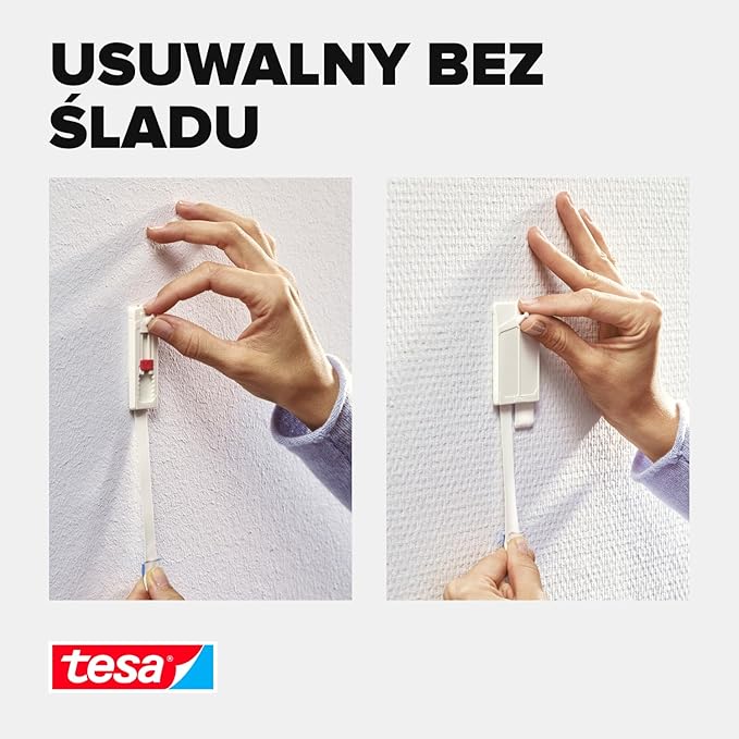 Plastry Klejące Montażowe Tesa Paski Samoprzylepne Do Tapet Tynku 1kg 6 szt
