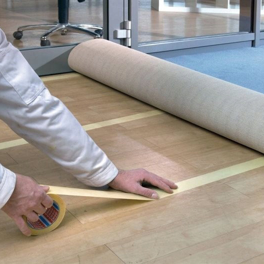 Dwustronna Taśma Montażowa Tesa Do Dywanów Wykładzin Tkaninowa 25m x 50mm