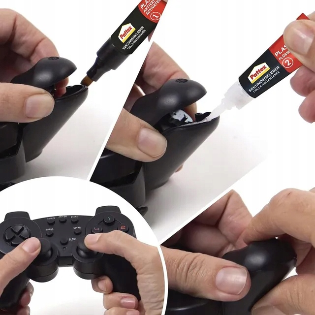 Klej Do Plastiku Pattex Super Glue Mocny Bezbarwny Szybkoschnący 2 g + 4 ml