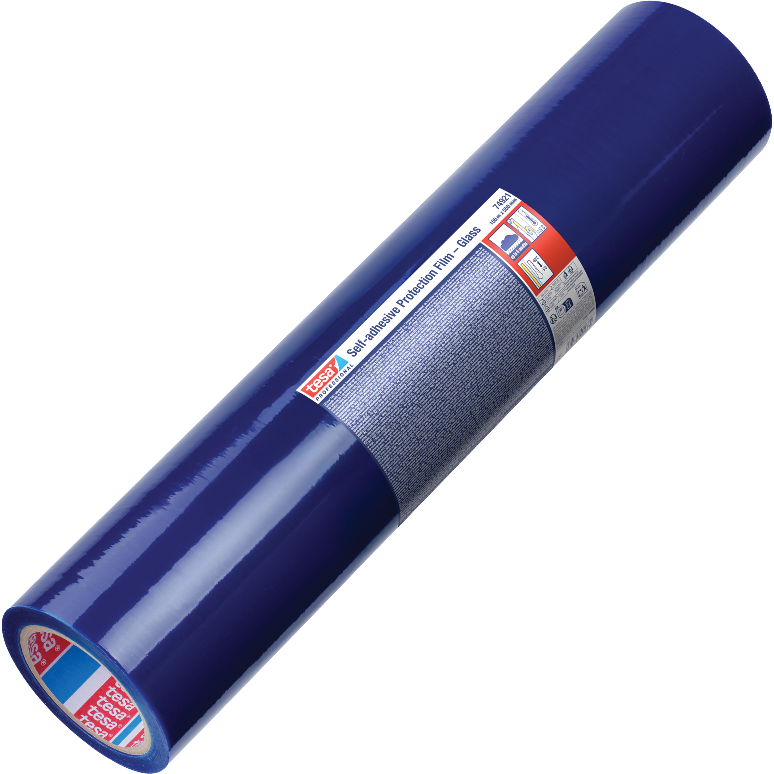 Folia Malarska Ochronna Samoprzylepna Tesa Na Okna 100m x 500mm Niebieska