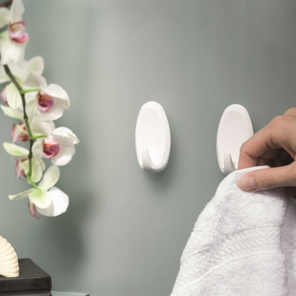 Haczyki Samoprzylepne Do Wieszania Tesa Powerstrips Łazienkowe 2 kg 2 szt