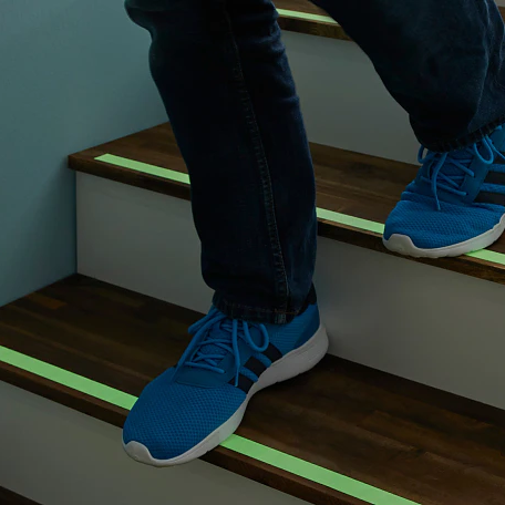 Taśma Antypoślizgowa Samoprzylepna Na Schody Tesa 5m x 25mm Fluorescencyjna