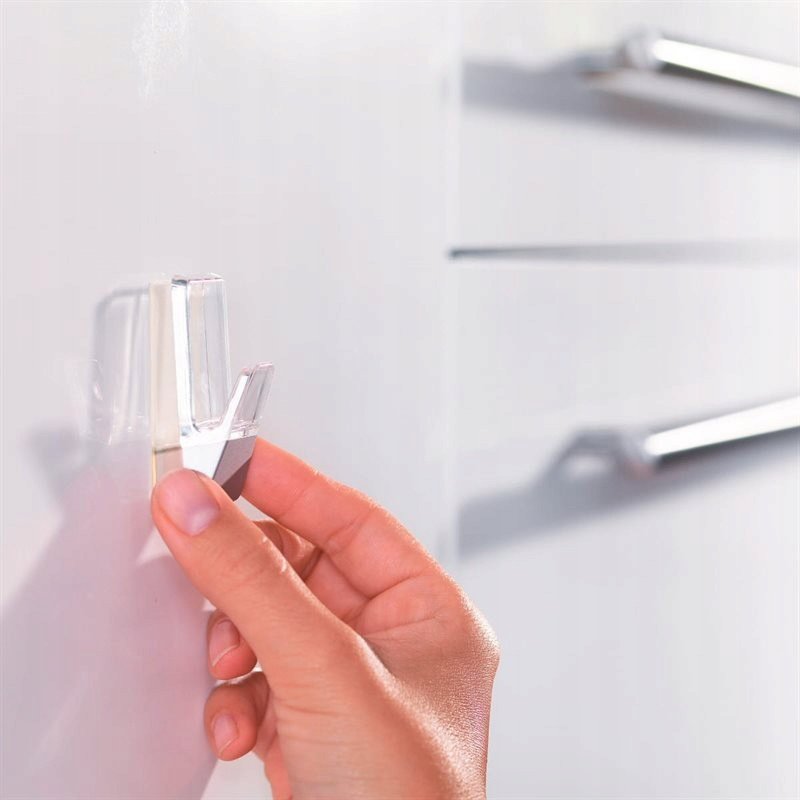 Haczyki Samoprzylepne Łazienkowe Tesa Powerstrips Do Wieszania 1 kg 2 szt