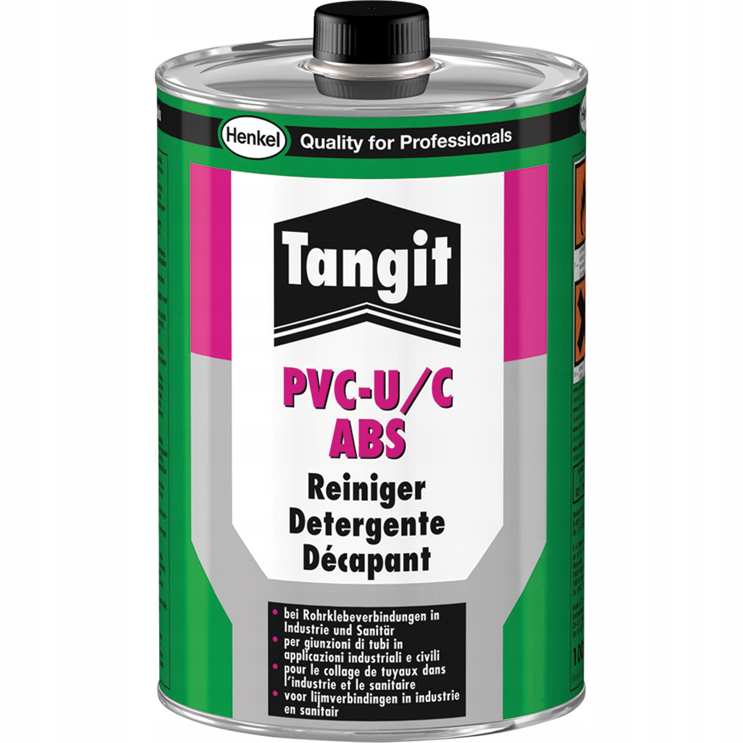 Środek Czyszczący Do Rur PVC Tangit ABS Reiniger Czyścik Oczyszczacz 1L