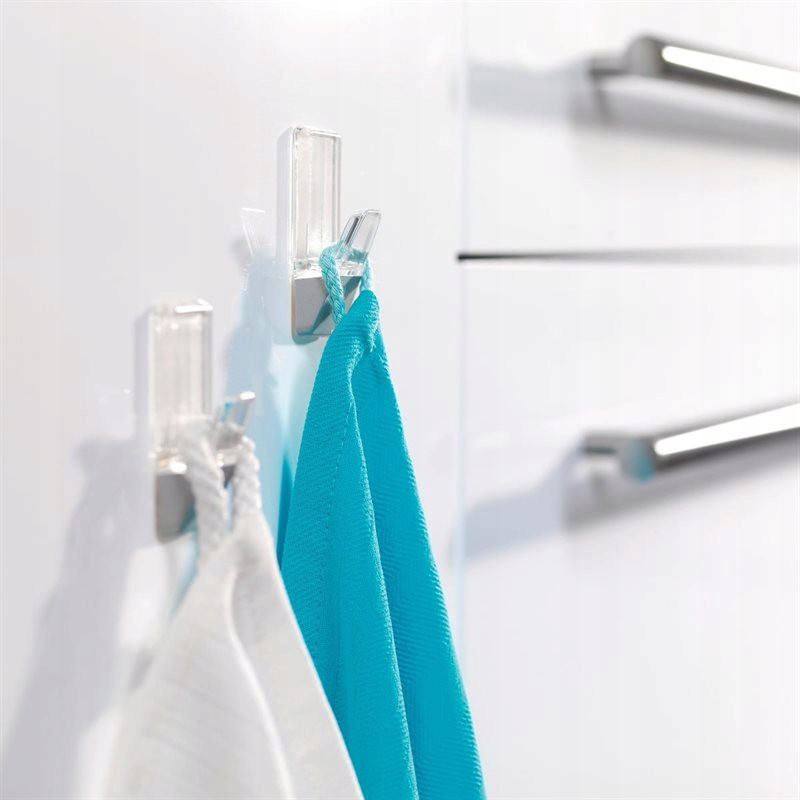 Haczyki Samoprzylepne Łazienkowe Tesa Powerstrips Do Wieszania 1 kg 2 szt