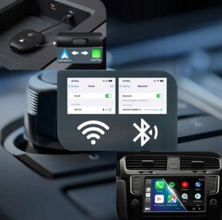 Bezprzewodowy adapter CarPlay dla systemu Android Auto