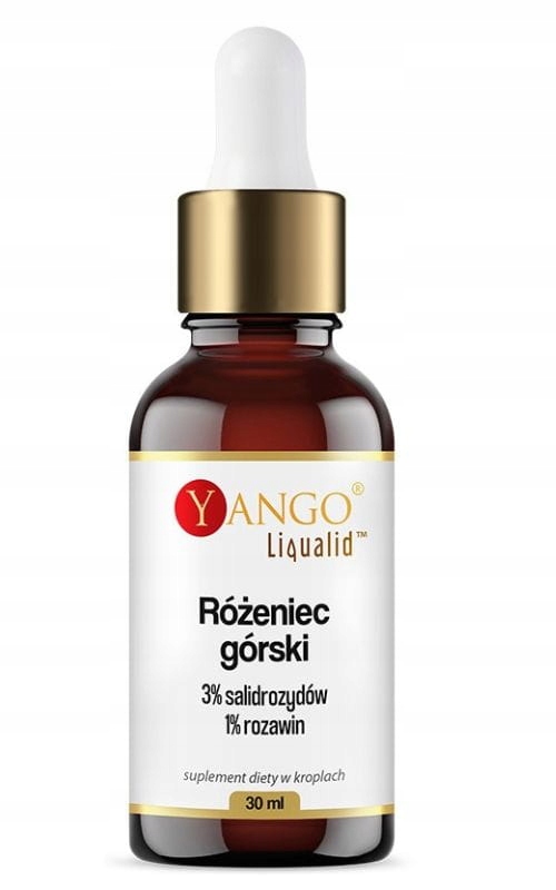 Yango RÓŻENIEC GÓRSKI 30ml krople ADAPTOGEN wsparcie STRES ZMĘCZENIE LĘKI