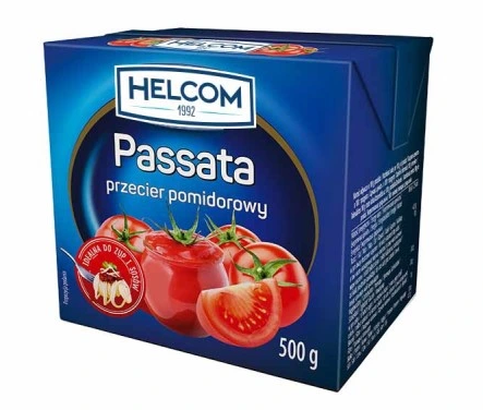 Helcom PRZECIER POMIDOROWY PASSATA POMIDOROWA 500g 0,5KG W KARTONIE karton