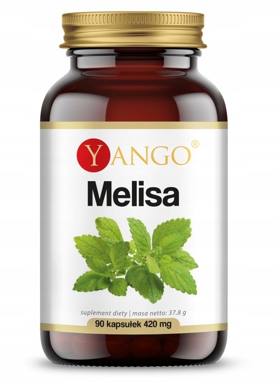 Yango MELISA 90kaps. REDUKCJA STRESU ZDROWY SEN POPRAWA NASTROJU