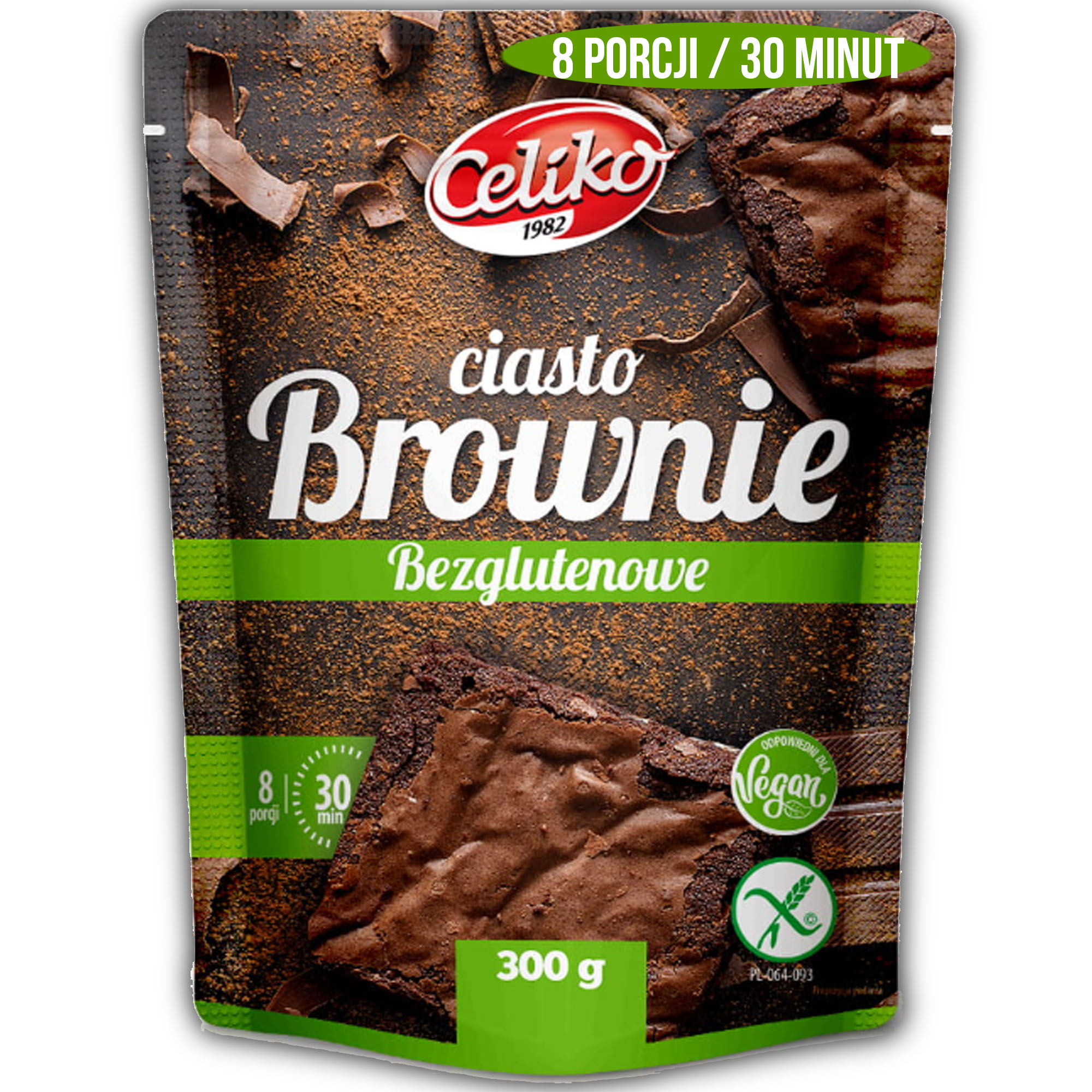 CELIKO CIASTO BROWNIE bezglutenowe 300g