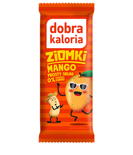 DOBRA KALORIA - BATON ZIOMKI - MANGO NERKOWIEC 32g NR12
