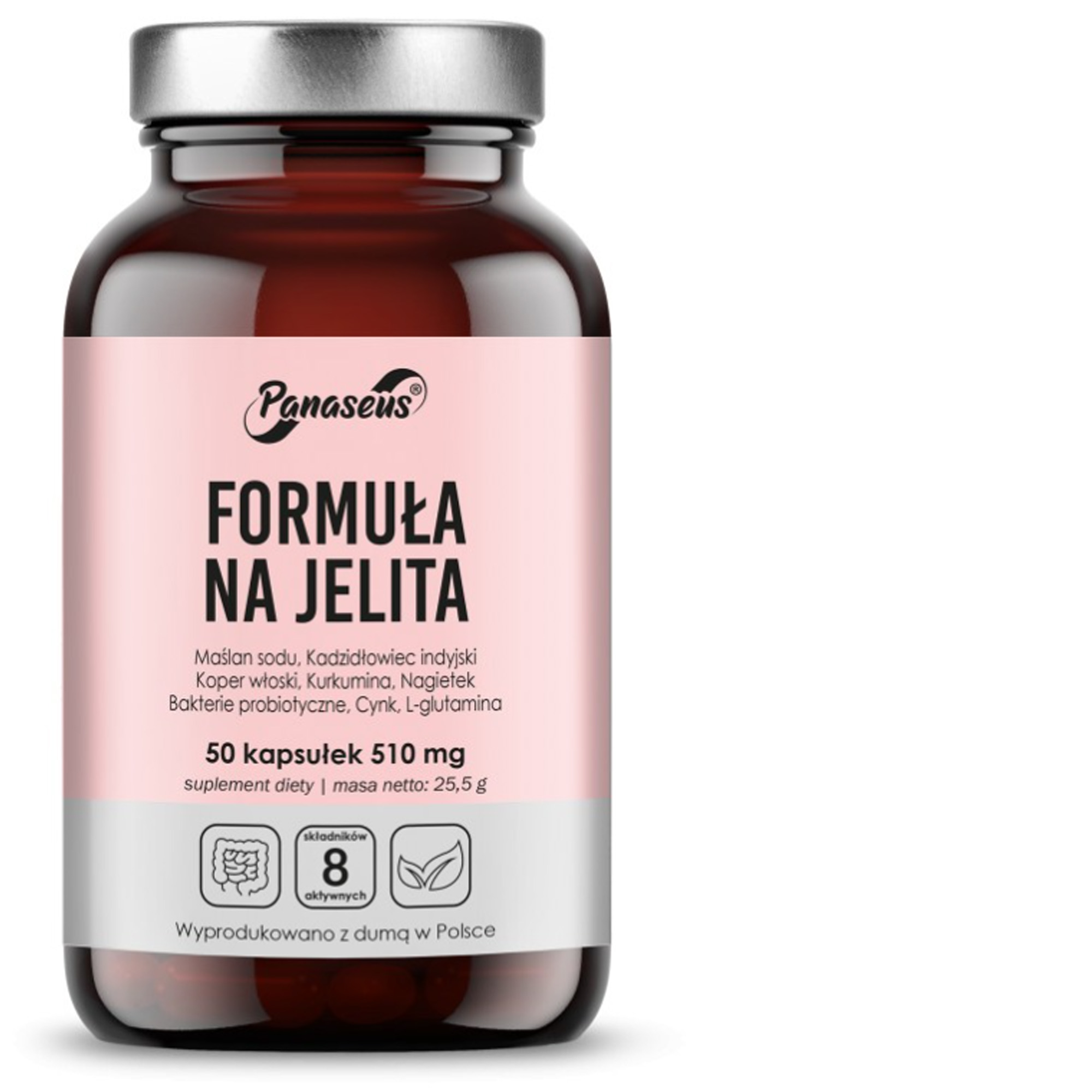 Yango Panaseus FORMUŁA NA JELITA 50 kapsułek