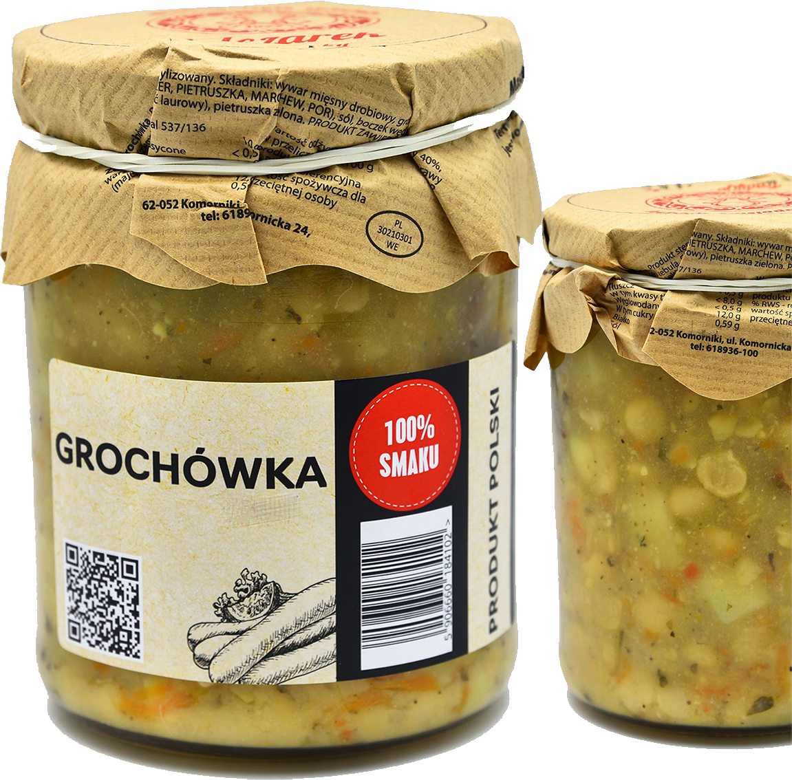 Mielczarek ZUPA GROCHÓWKA GROCHOWA gotowe danie TYLKO PODGRZAĆ 490g 0,49KG