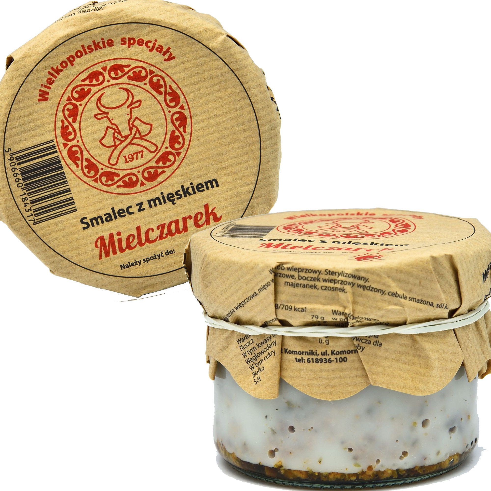 Mielczarek SMALEC Z MIĘSKIEM W SŁOJU SŁOIKU Smaluszek Smalczyk 180G 0,18KG