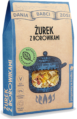 DANIA BABCI ZOSI - ZUPA żurek z borowikami 85g