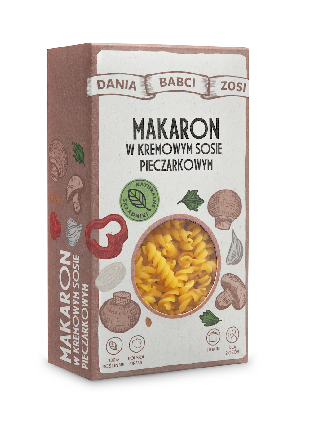 DANIA BABCI ZOSI - MAKARON w sosie pieczarkowym 150g