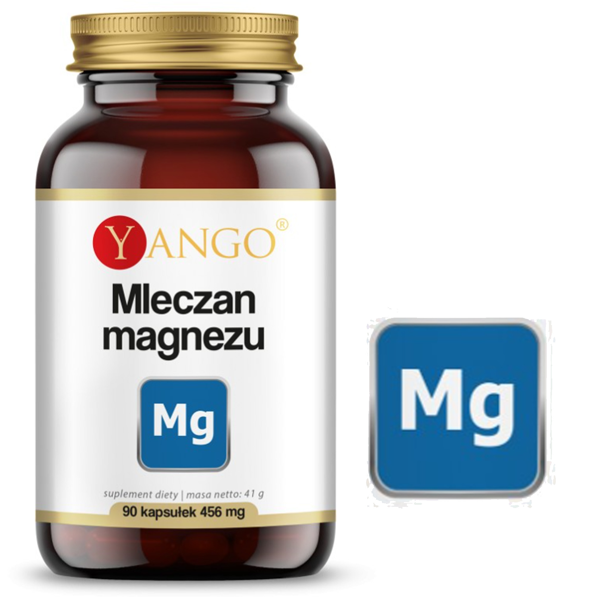 Yango MLECZAN MAGNEZU 90 kapsułek