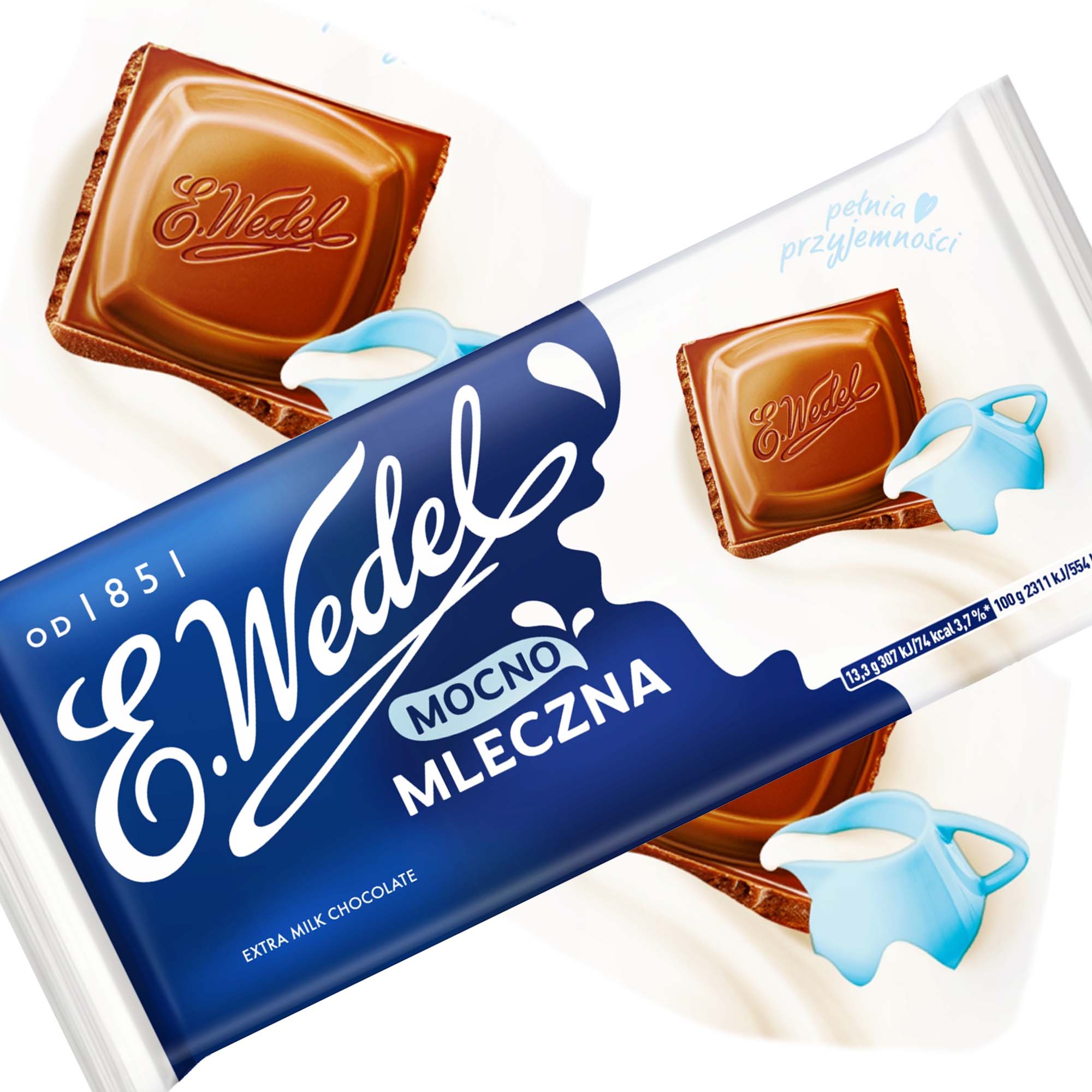 Wedel CZEKOLADA MOCNO MLECZNA 80g