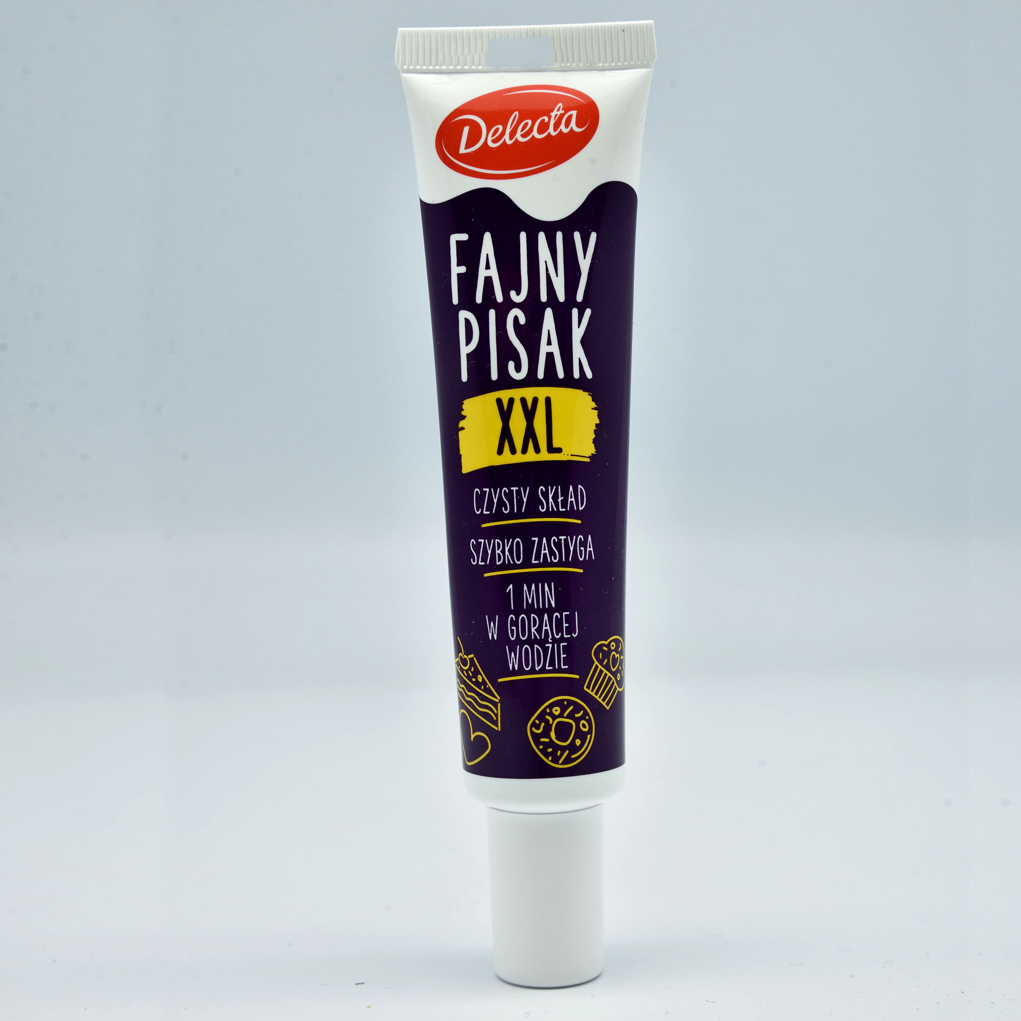 Delecta FAJNY PISAK XXL FIOLETOWY 30g do dekoracji