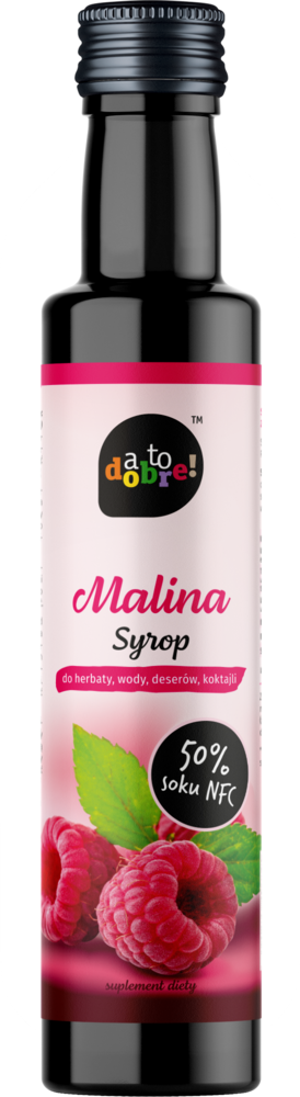 A to Dobre! SYROP MALINA z dodatkiem VIT C 250 ml
