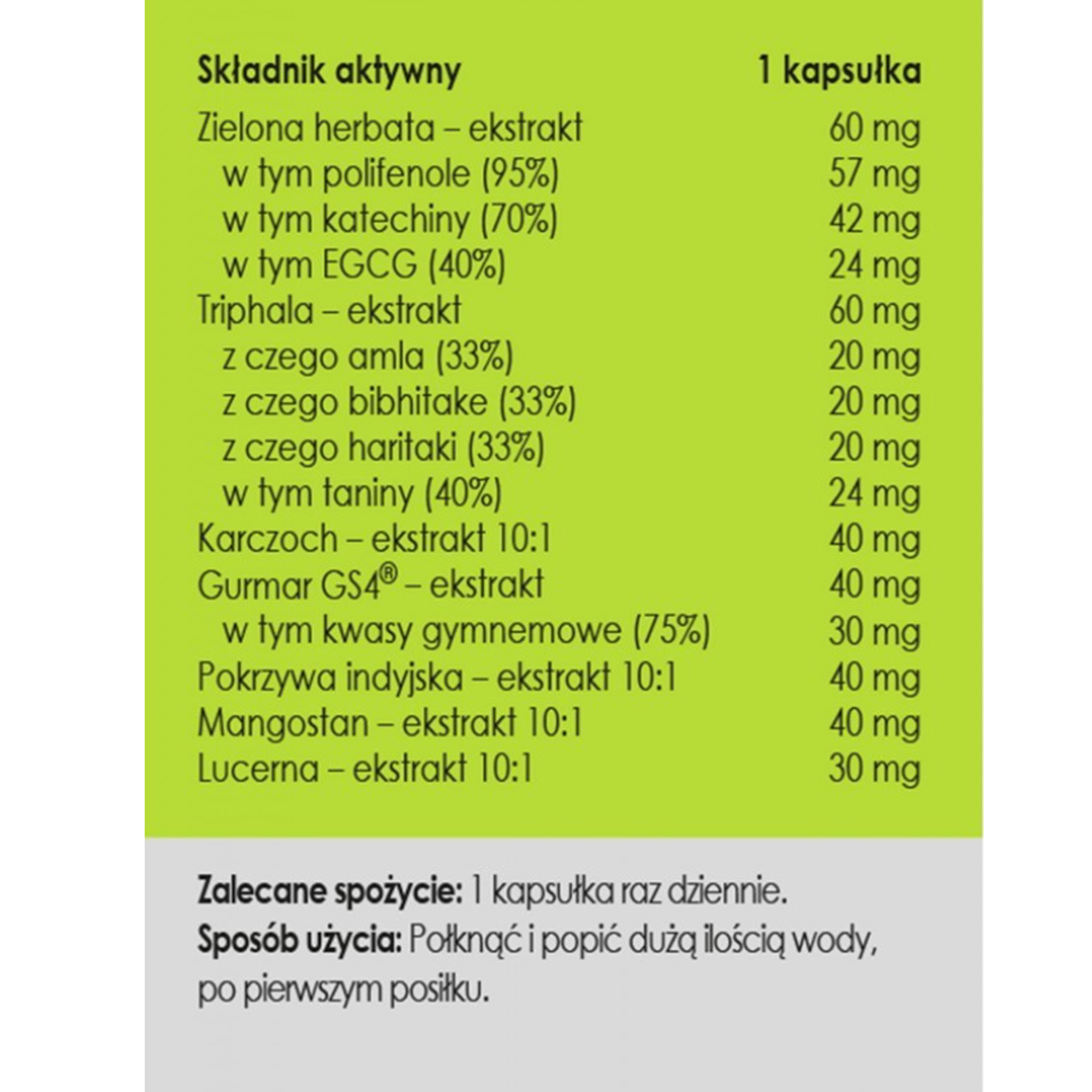 Yango Panaseus TALIA OSY 50 kapsułek