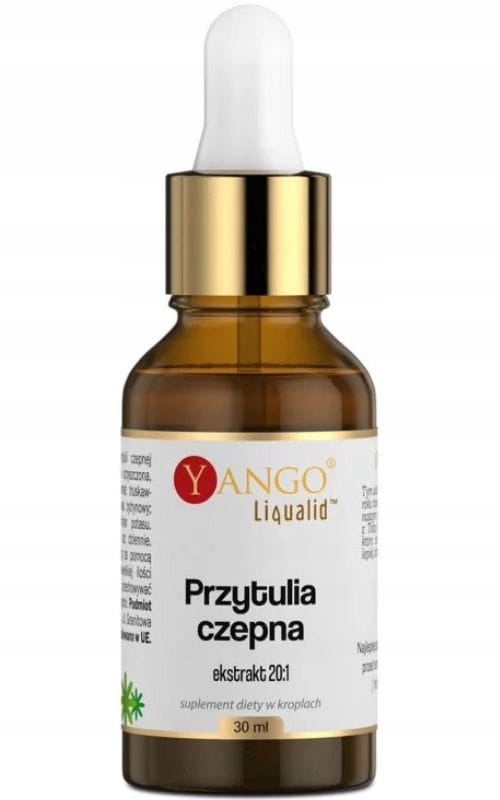 Yango PRZYTULIA CZEPNA 20:1 EKSTRAKT 30ml wsparcie OBRZĘKI LIMFATYCZNE