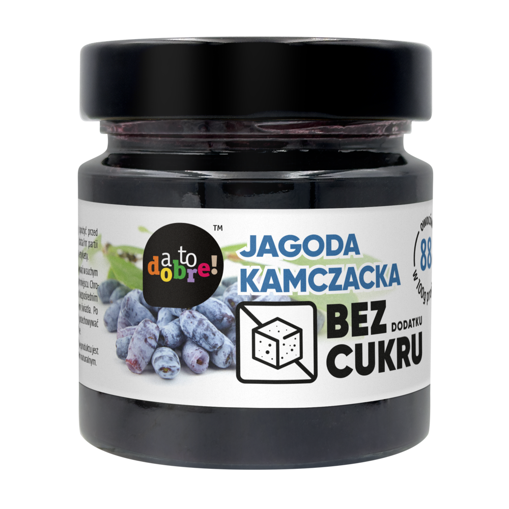 A to Dobre Jagoda kamczacka! - dżem 100% owoców bez dodatku cukru 195g