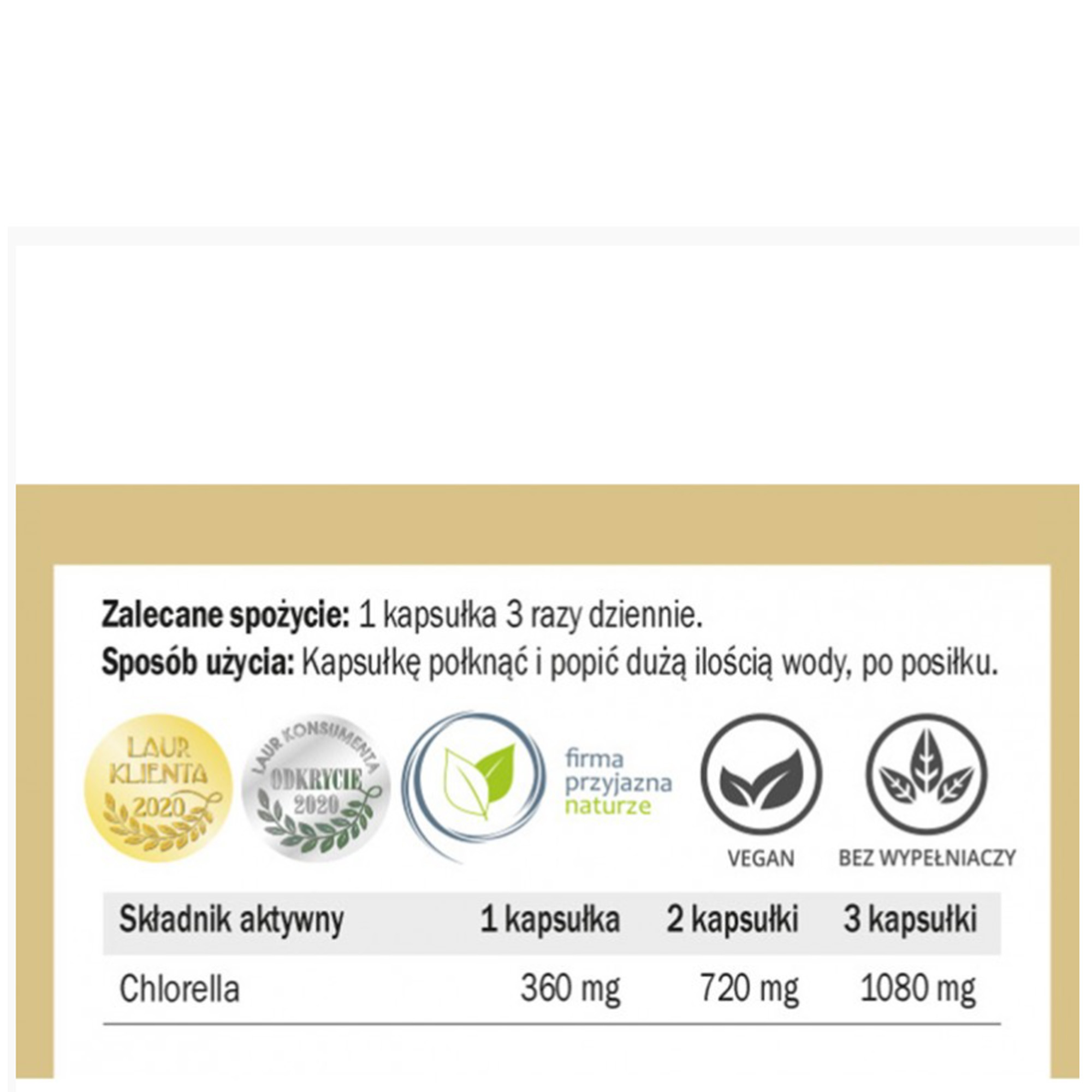 Yango CHLORELLA 90 kapsułek