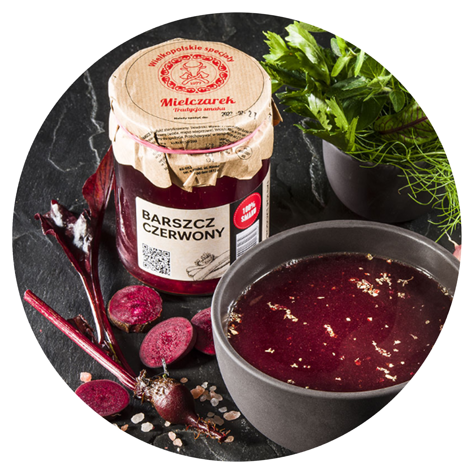 Mielczarek BARSZCZ CZERWONY gotowanie danie ZUPA WYSTARCZY PODGRZAĆ 490g