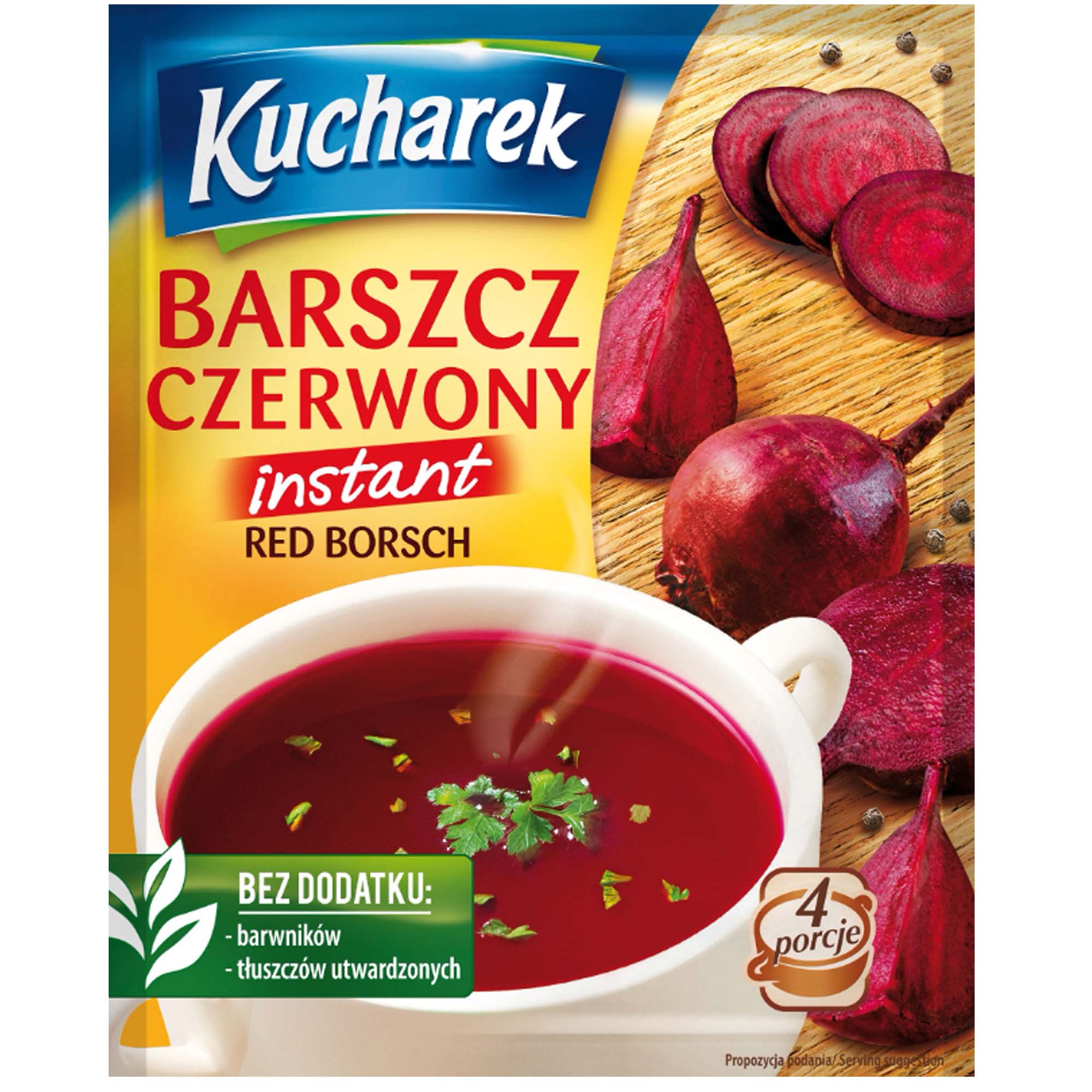 Kucharek ZUPA BARSZCZ CZERWONY instant 48g