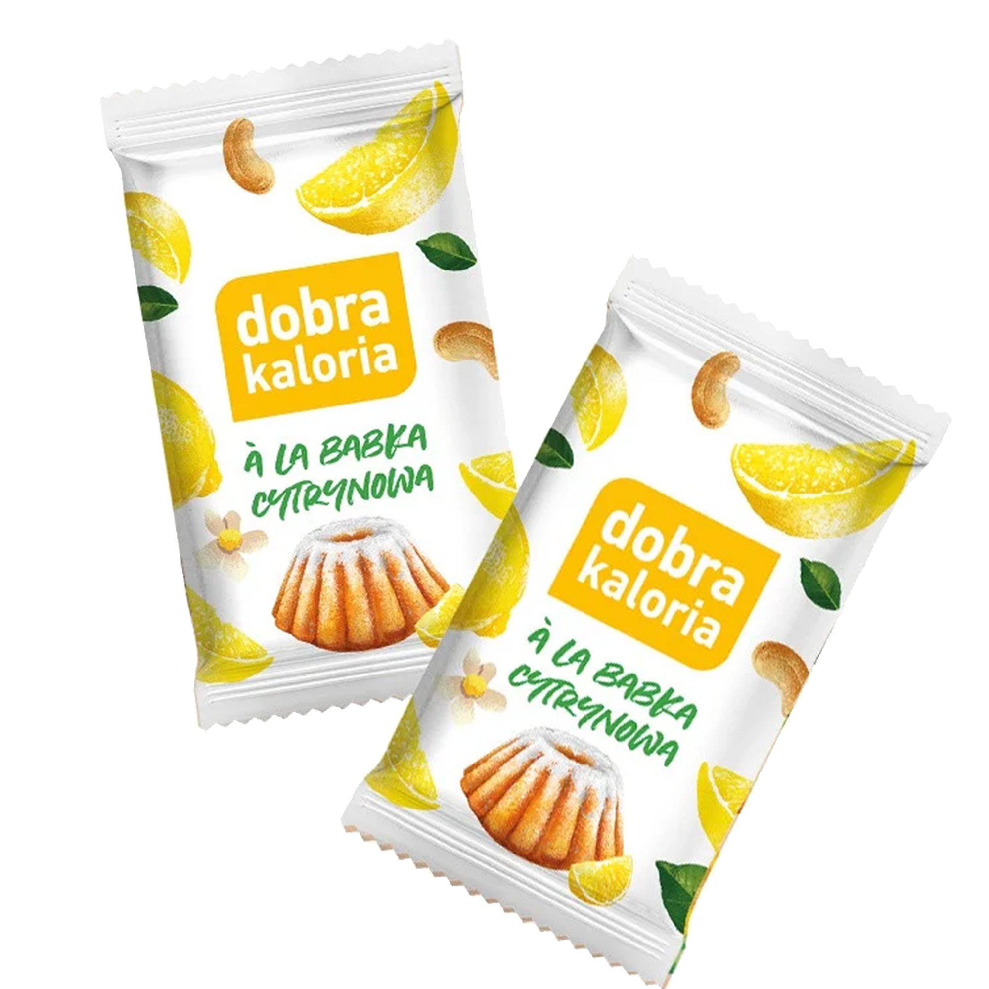 DOBRA KALORIA - MINI BATONIKI A LA BABKA CYTRYNOWA 102g 6 x 17g kartonik
