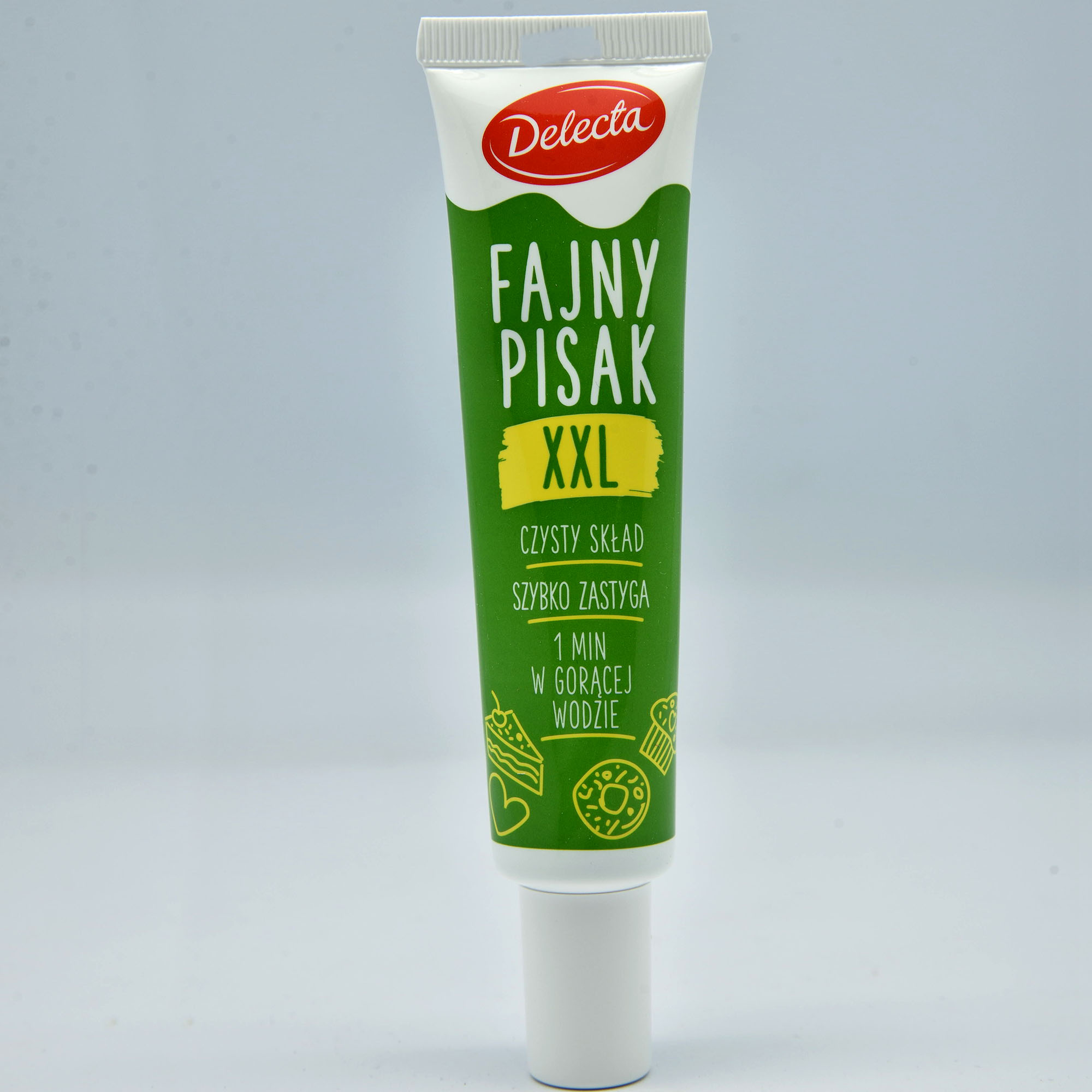 Delecta FAJNY PISAK XXL ZIELONY 30g do dekoracji