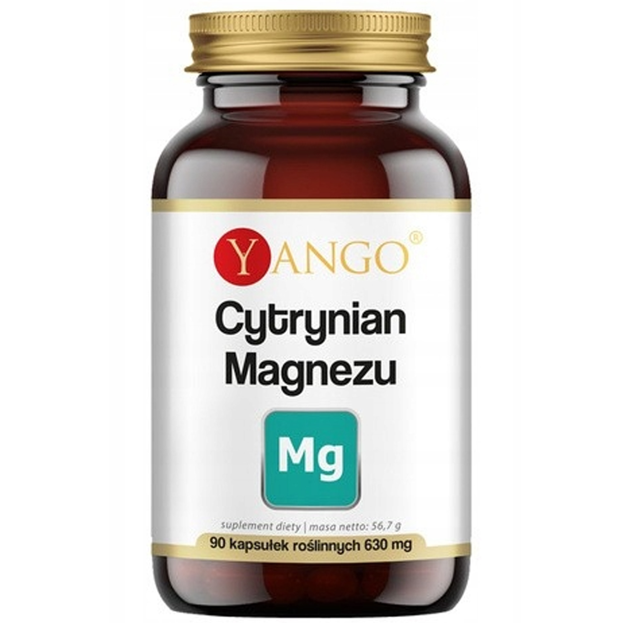 Yango MAGNEZ CYTRYNIAN 630mg 90 kapsułek