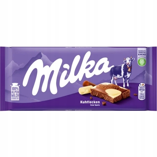 CZEKOLADA MLECZNA MILKA 100g ŁACIATA