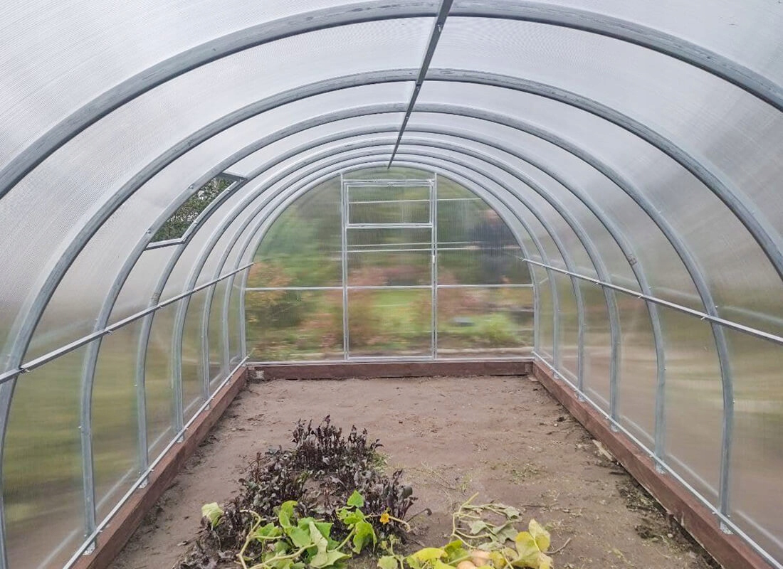 Szklarnia z poliwęglanu 3x4 m profil 40x20mm 6mm